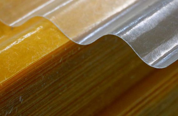 GRP (Glassfiber reinforced plastic panels)