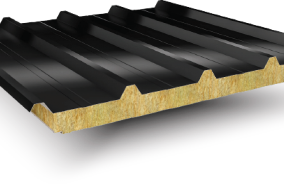 Mineral Wool Insulated Sandwich Roof Panels