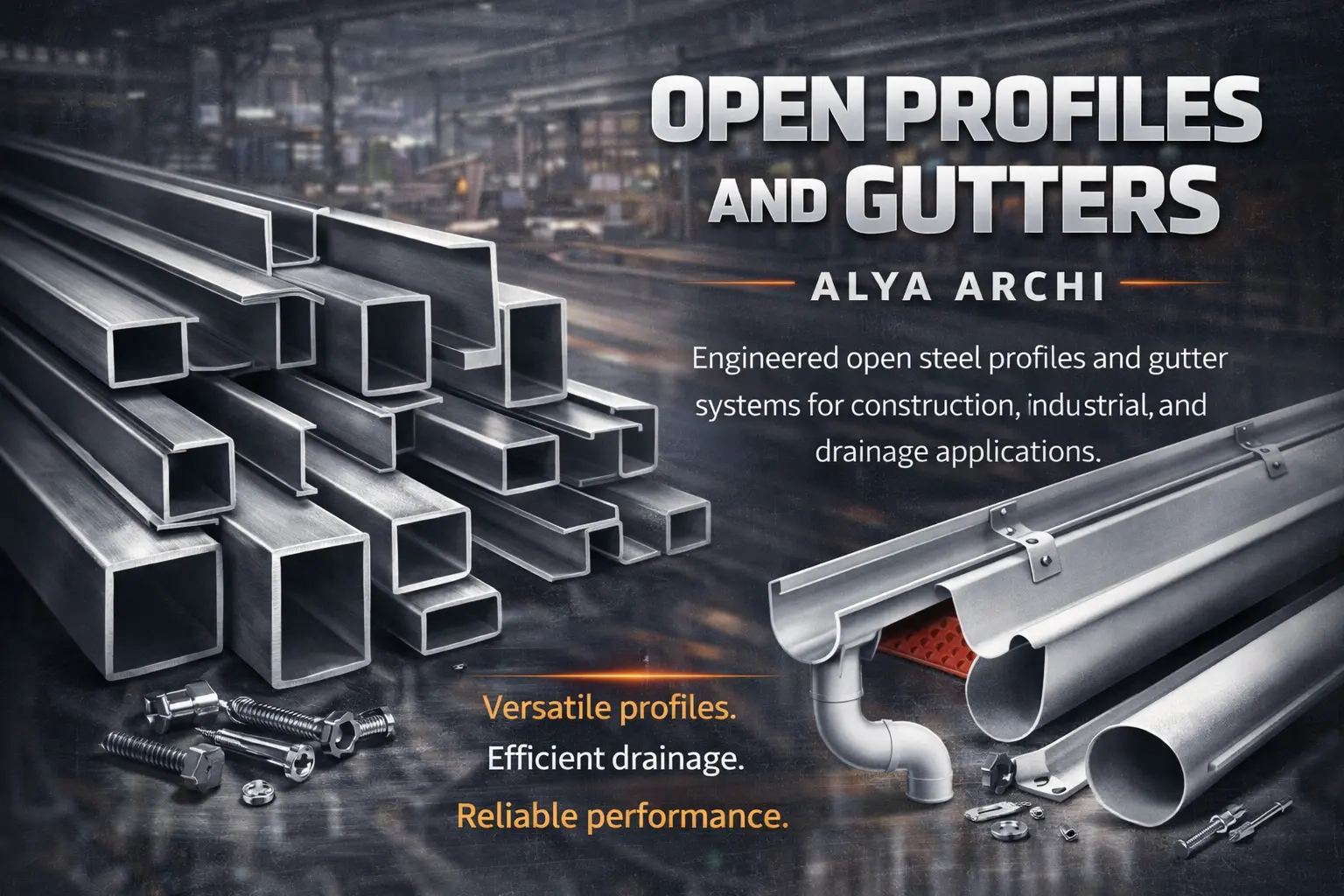 Open Profiles And Gutters