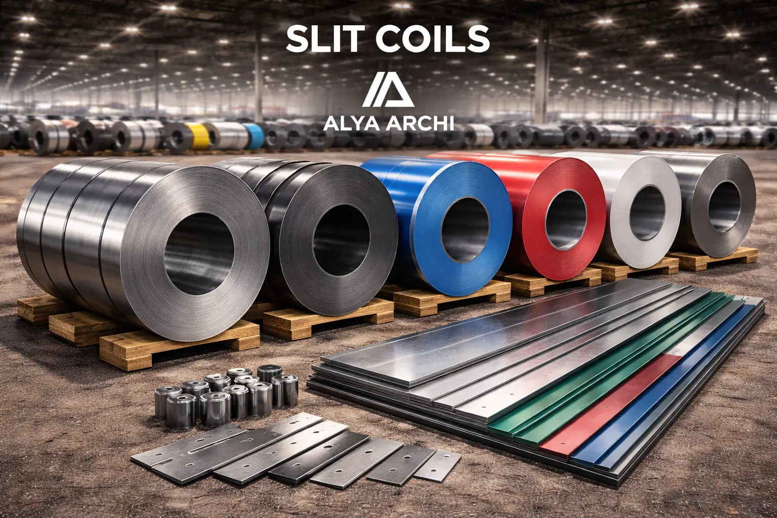 Slit coils